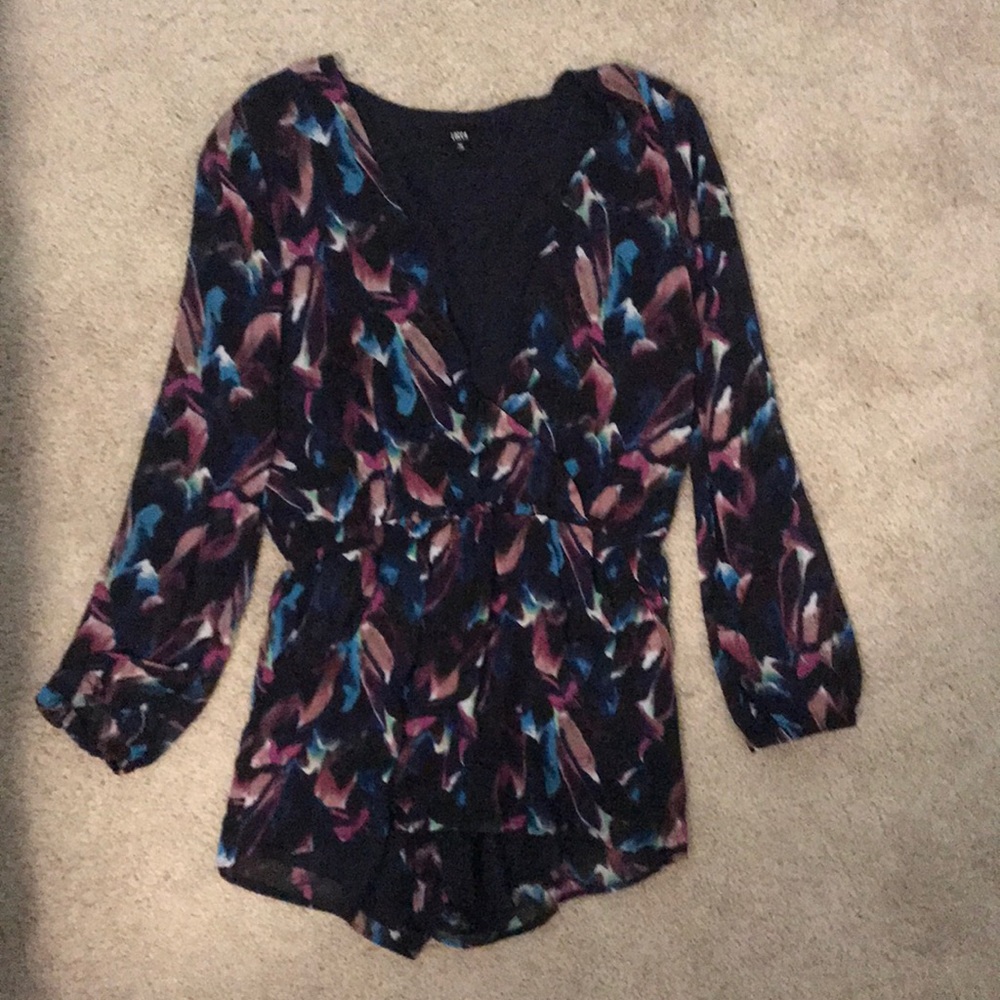 Long-Sleeve Romper